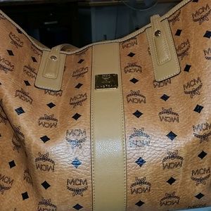MCM reversible shopper handbag